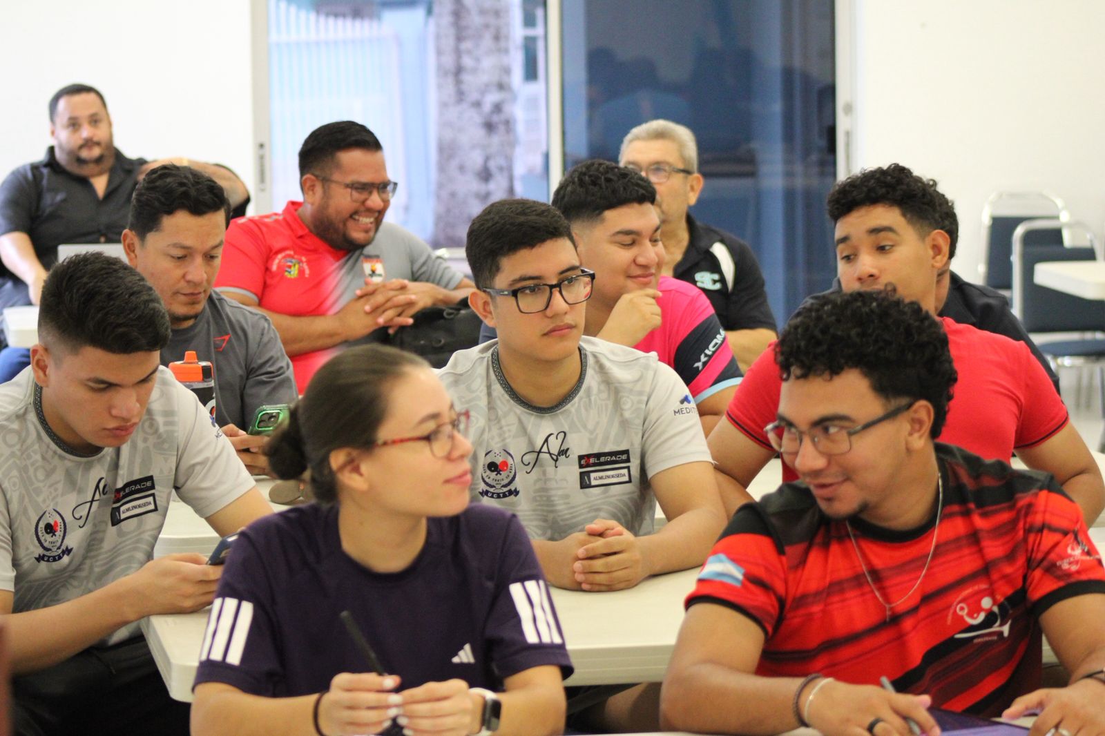 Participantes durante el curso de entrenadores